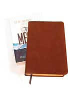 The Message Pocket Bible: Burgundy, Bonded Leather