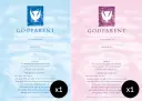 Godparent Certificates: Boy (Pack of 20) & Girl (Pack of 20)