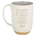 Mug White/Taupe Trust in the Lord Prov. 3:5-6