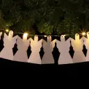 Angel Paper String Lights  - DIY Craft