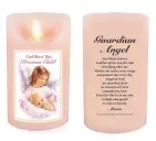 Precious Girl LED Scented Wax Candle with Timer