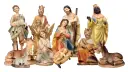 10" 11 Piece Resin Nativity Set