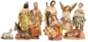 16" 11 Piece Resin Nativity Set