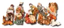 2 1/2" 11 Piece Resin Nativity Set