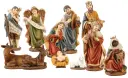 8" 11 Piece Resin Nativity Set