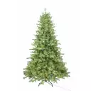 7.5' Warm White pre lit Lakeland Fir With Hinged Branches & Metal Swivel Stand