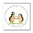 Wedding Hedgehogs Card