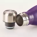 Stainless Steel Water Bottle Purple Be Still