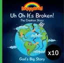 Happyland Creation Story - Uh, Oh, It's Broken - Pack of 10