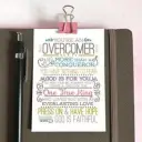 Overcomer Mini Card