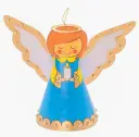 Angel Colour-In Cone Decorations (Pack of 10)