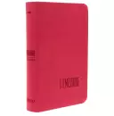The Message Bible Compact, Bible, Pink, Imitation Leather, Durable Cover, Contemporary Language, Unique Verse-Numbering System