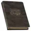 Pocket Bible Devotional for Guys Faux Leather