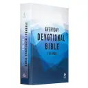 Devotional Bible NLT for Men Softcover, Blue