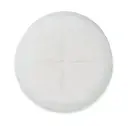 Pack of 500 - 1 1/8" White Single Cross Sealed Edge Peoples Communion Wafers / Altar Breads