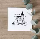 Dedication Day - Single Card