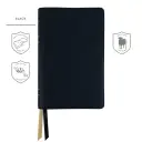 Legacy Standard Bible, Handy Size Paste-Down Black Cowhide Red Letter