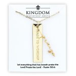 Necklace-Name Plate-Praise