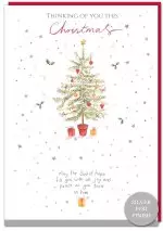 Thinking Of You Tree Christmas Card