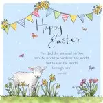 Spring Lamb Easter Cards Pack of 5