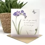 Freesia Single Card