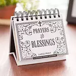 Prayers and Blessings Large Print Perpetual Calendar