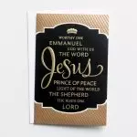 Names of Jesus (Box of 18) Christmas Cards