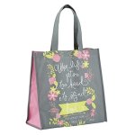 When Life Gets Too Hard Kneel Tote Bag