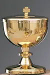 Gold Finish Ciborium