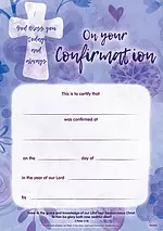 Confirmation Certificates Pack of 10