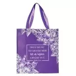 Let Us Rejoice Tote Bag