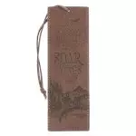 Bookmark-Faux Leather-Soar On Wings Isaiah 40:31