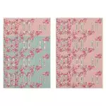 Bible Indexing Tabs Floral Pink & Teal