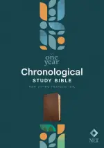 NLT One Year Chronological Study Bible (LeatherLike, Rustic Brown)