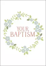 Baptism Card 2024 - Pack of 20