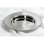 Communion-RemembranceWare-SilverTone Bread Plate-Non-Stacking (Stainless Steel)