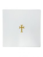 New 16" x 16" Purificator - Polycotton - Gold Cross Design