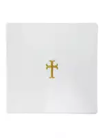 New 16" x 16" Purificator - Polycotton - Gold Cross Design