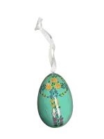 Large Hanging Egg - Blue