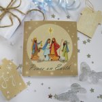 Peace On Earth Christmas Cards Pack of 5