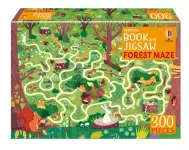 Usborne Book And Jigsaw Forest Maze