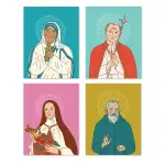 Modern Saints Greeting Cards (set of 8)