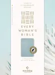 NLT Every Woman's Bible (LeatherLike, Sky Blue, Indexed, Red Letter, Filament Enabled)