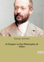 A Chapter in the Philosophy of Value