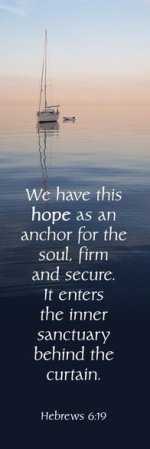 Bookmark-We Have This Hope As An Anchor For The Soul (Pack Of 25)