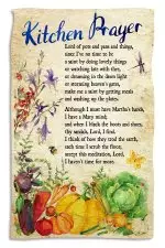 Kitchen Prayer Tea Towel