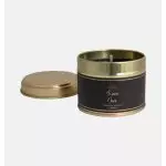 Amber Noir Scented Candle in a Tin