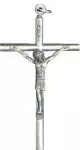 2" Metal Crucifix