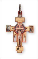 2" St.Benedict Wood Cross