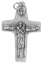 1 1/2" Metal Pope Francis Cross